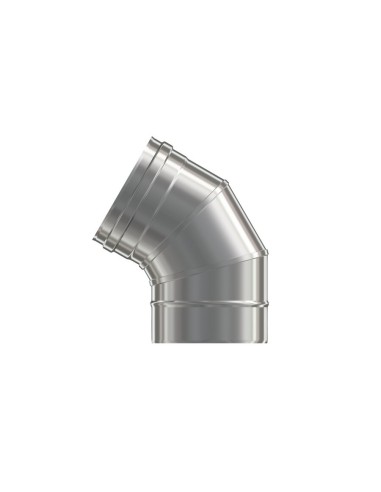 CODO INOXIDABLE 316L ø 130 mm a 60º