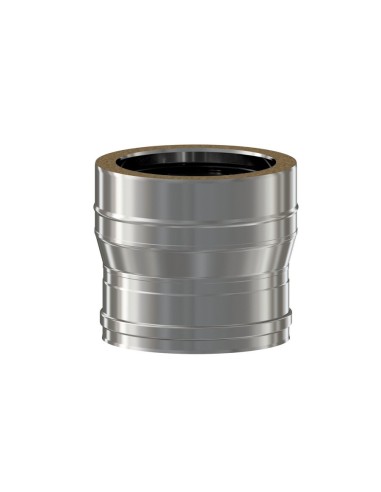 AMPLIACION DOBLE PARED INOXIDABLE 316L ø 150-180 mm