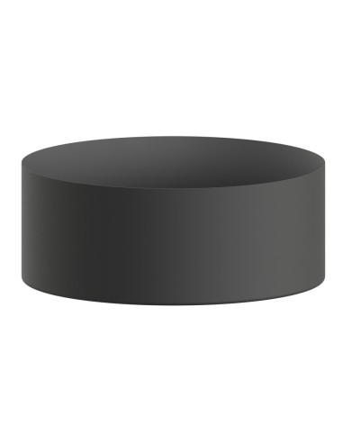 COLECTOR VITRIFICADO NEGRO MATE ø 120 mm