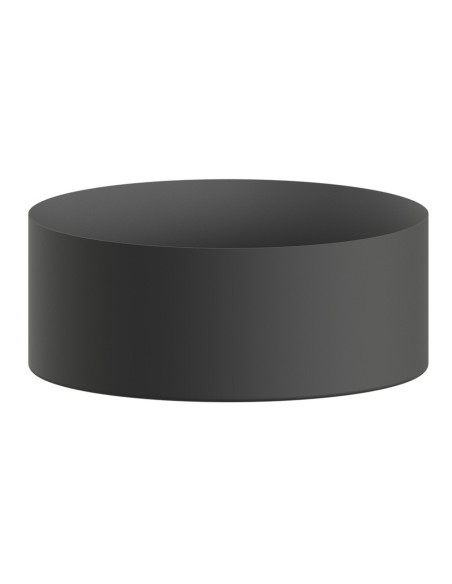 COLECTOR VITRIFICADO NEGRO MATE ø 120 mm